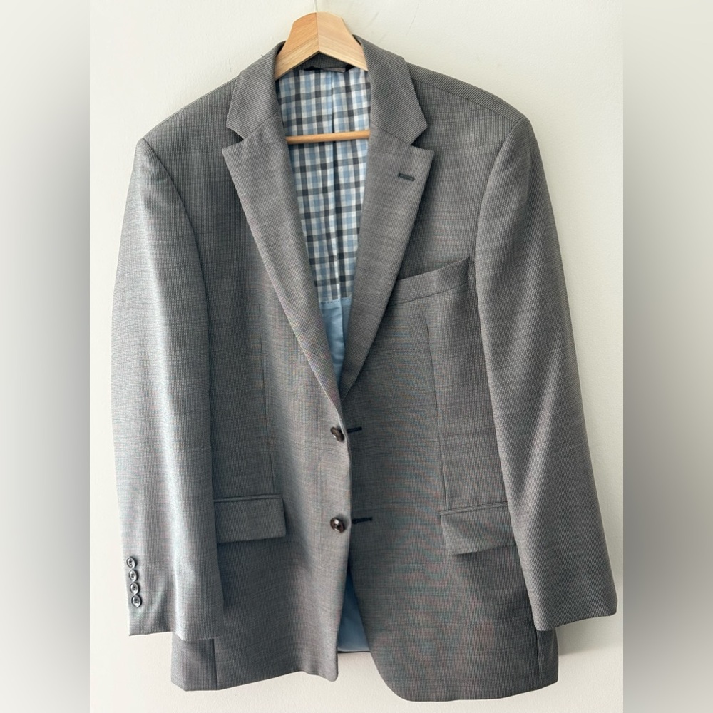 BOSS Lanificio TESSE Biella Men’s Woven Tailored Jacket/Blazer